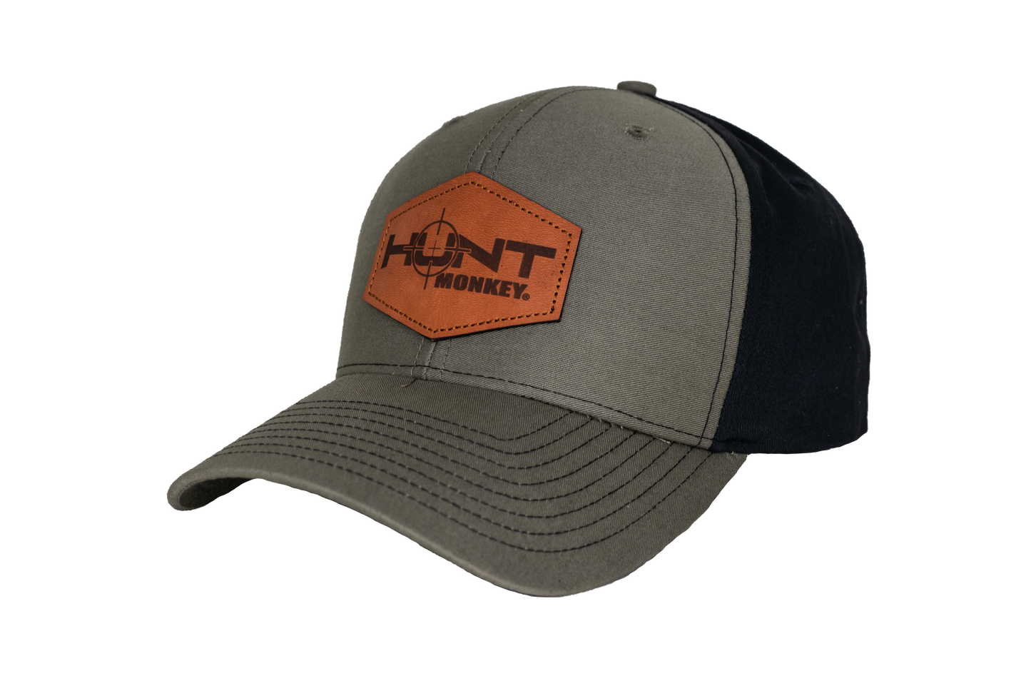 HM802 - Leather Patch Hat Richardson 112