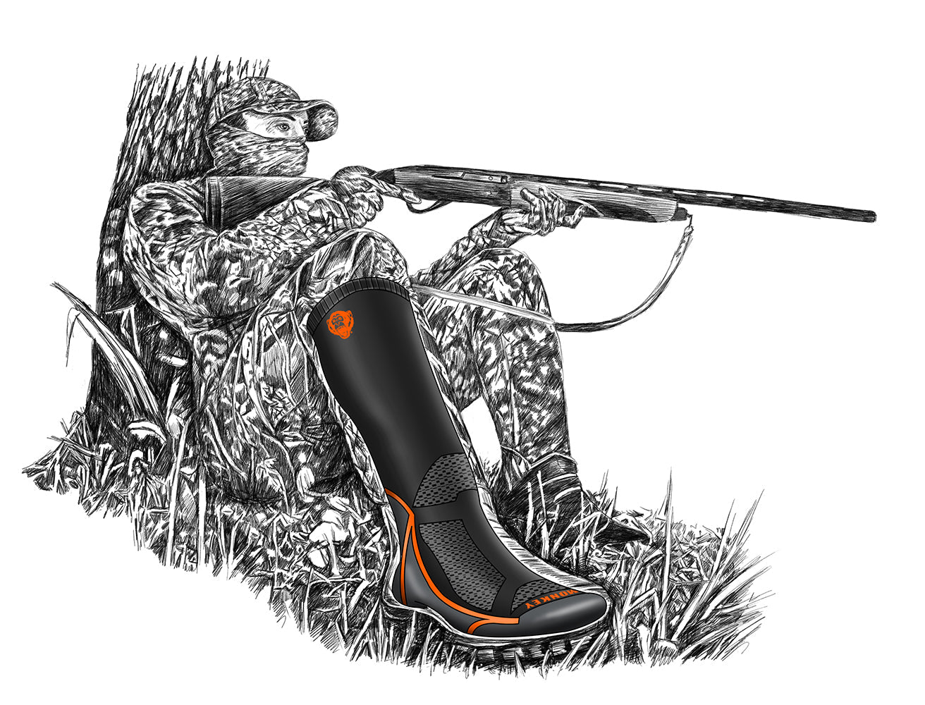 SM245 - Lightweight Over the Calf (OTC) Bow & Turkey Sock