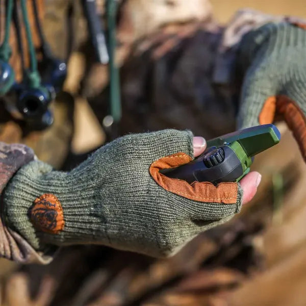 FM30 - Wooly Half Finger Wool Glove