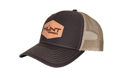 HM802 - Leather Patch Hat     Richardson 112