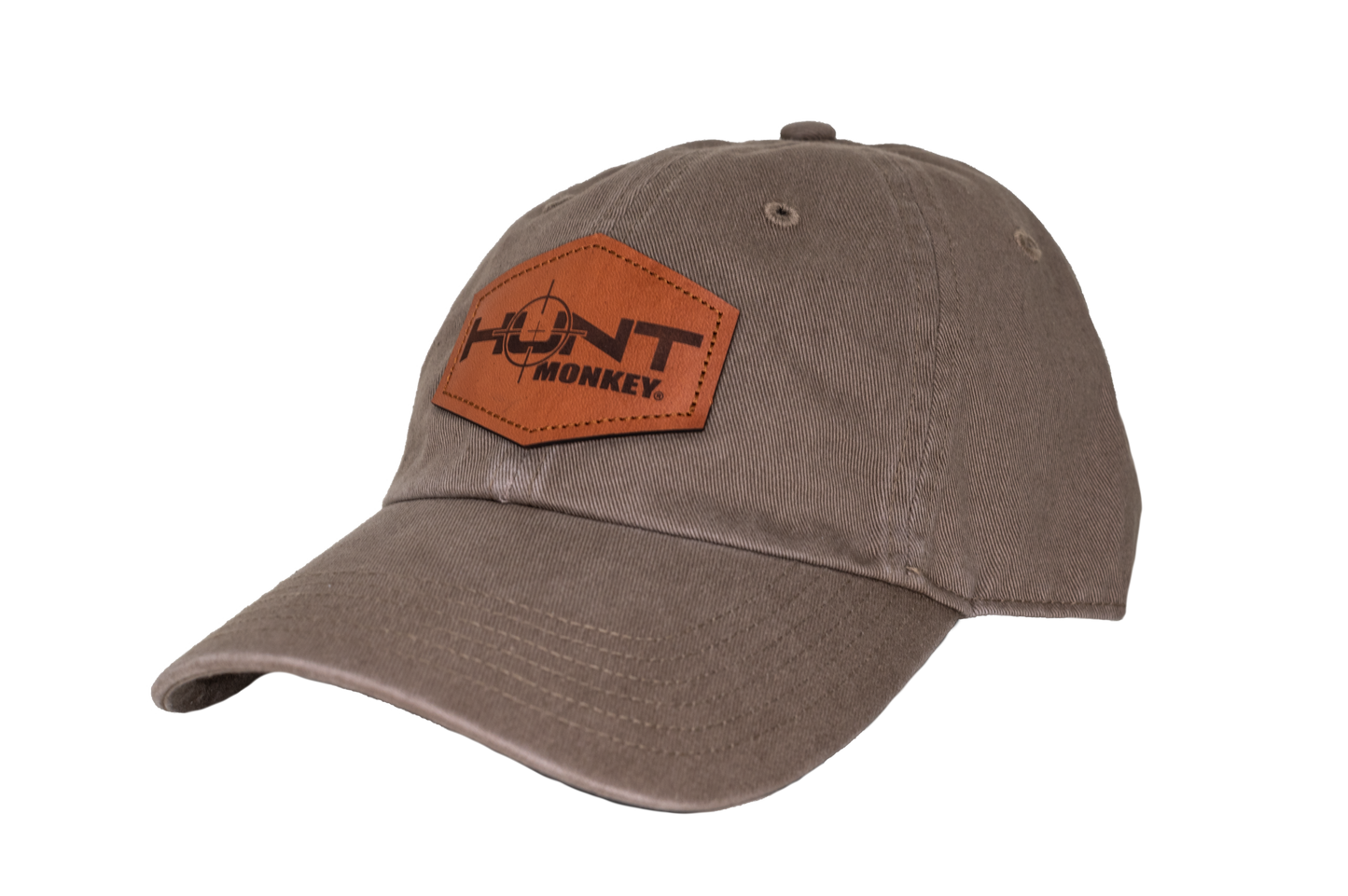 HM802 - Leather Patch Hat     Richardson 112