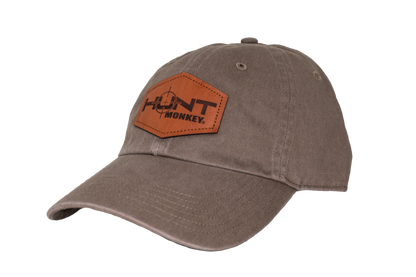 HM802 - Leather Patch Hat     Richardson 112