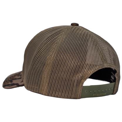 HM802 - Leather Patch Hat     Richardson 112