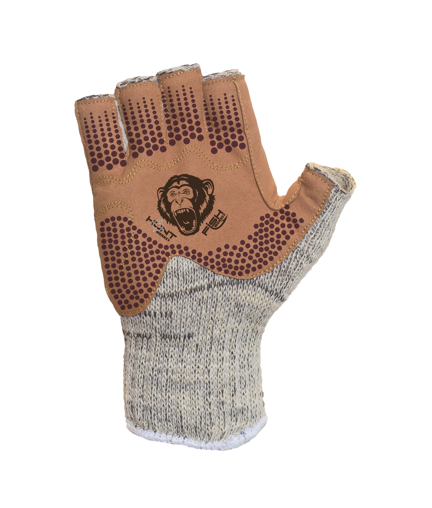 FM30 - Wooly Half Finger Wool Glove